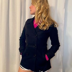 Classic short trench coat